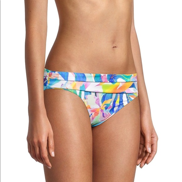 La Blanca Other - La Blanca Multicolor Tropical Swim Bikini Bottom size 14